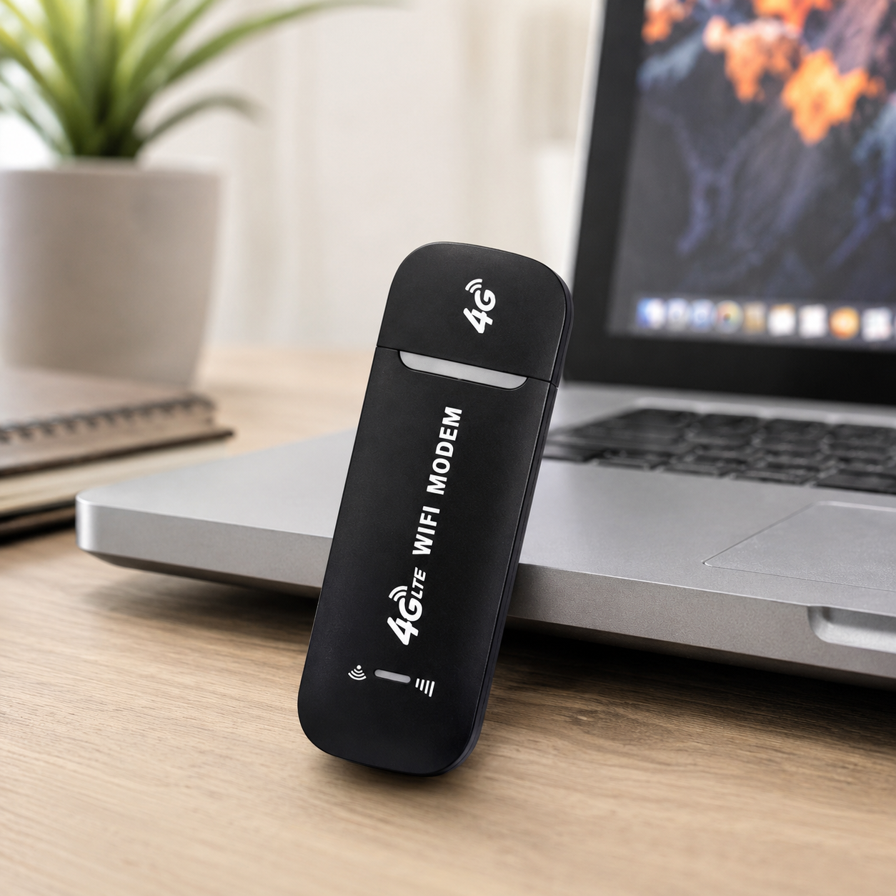 Мобільний модем роутер 4G LTE USB 3-в-1 з функцією Wi-Fi