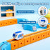 Магнітний конструктор Потяг 82 деталі Magnetic DIY Rail Car