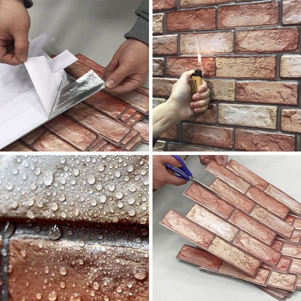 Самоклеючі 3D панелі