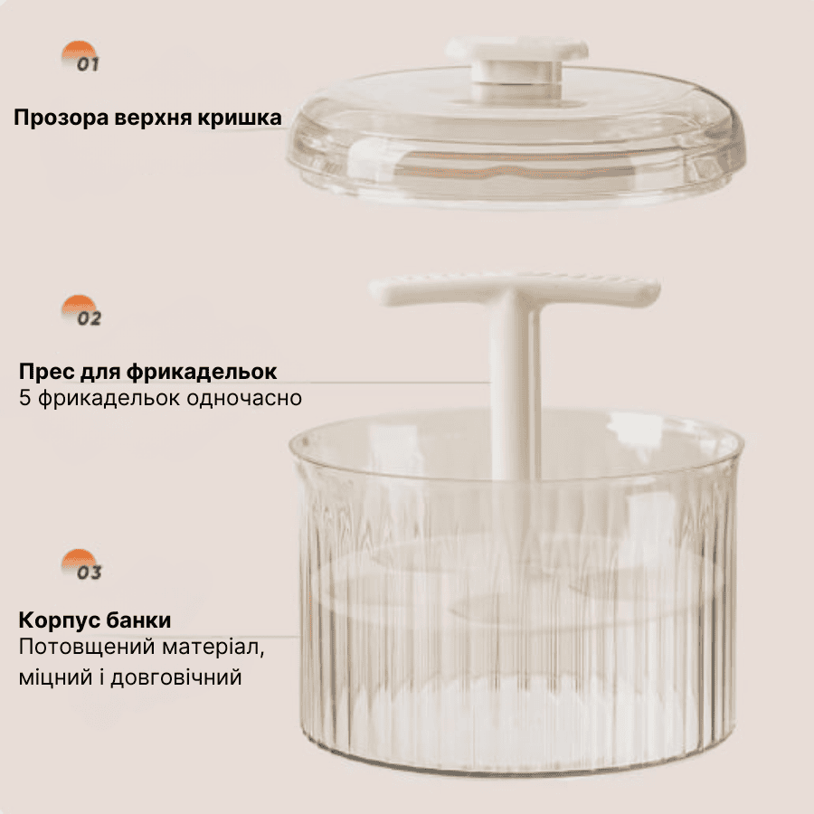Форма для приготування фрикадельок