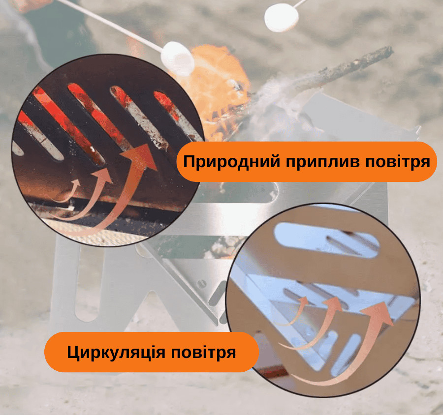 Міні переносний мангал