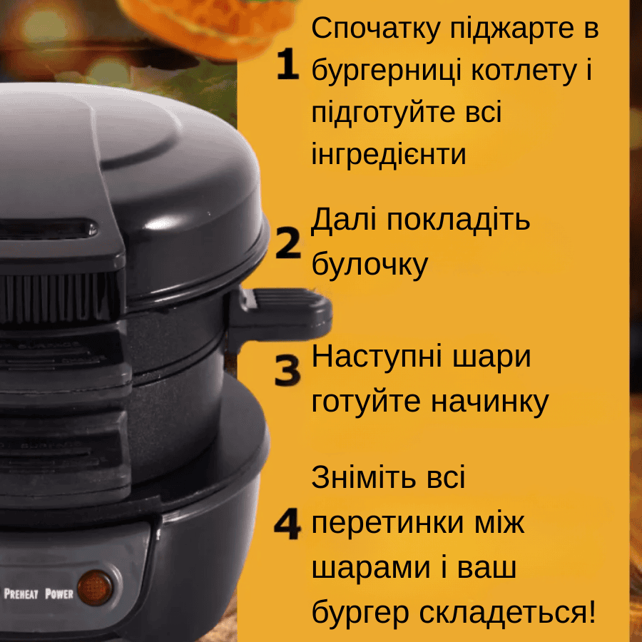 Бургер машина SOKANY