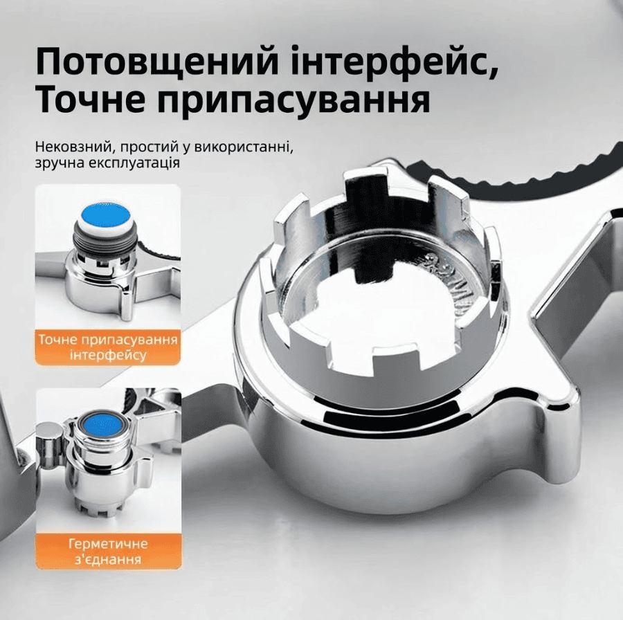 Ключ для ремонту аераторів та змішувачів
