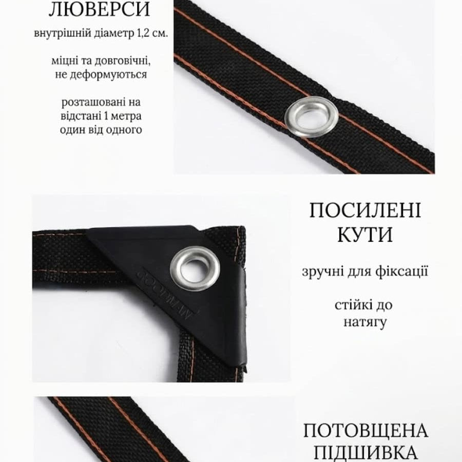 М'яке вікно для альтанки, теплиці, тераси метри