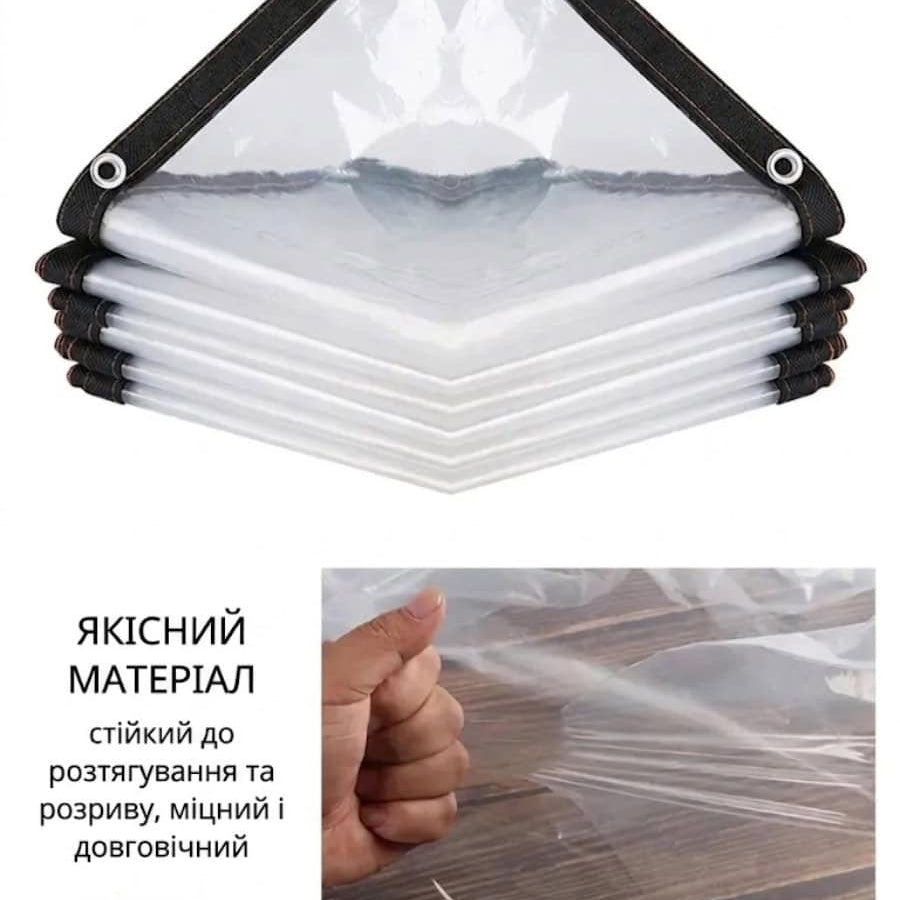 М'яке вікно для альтанки, теплиці, тераси метри