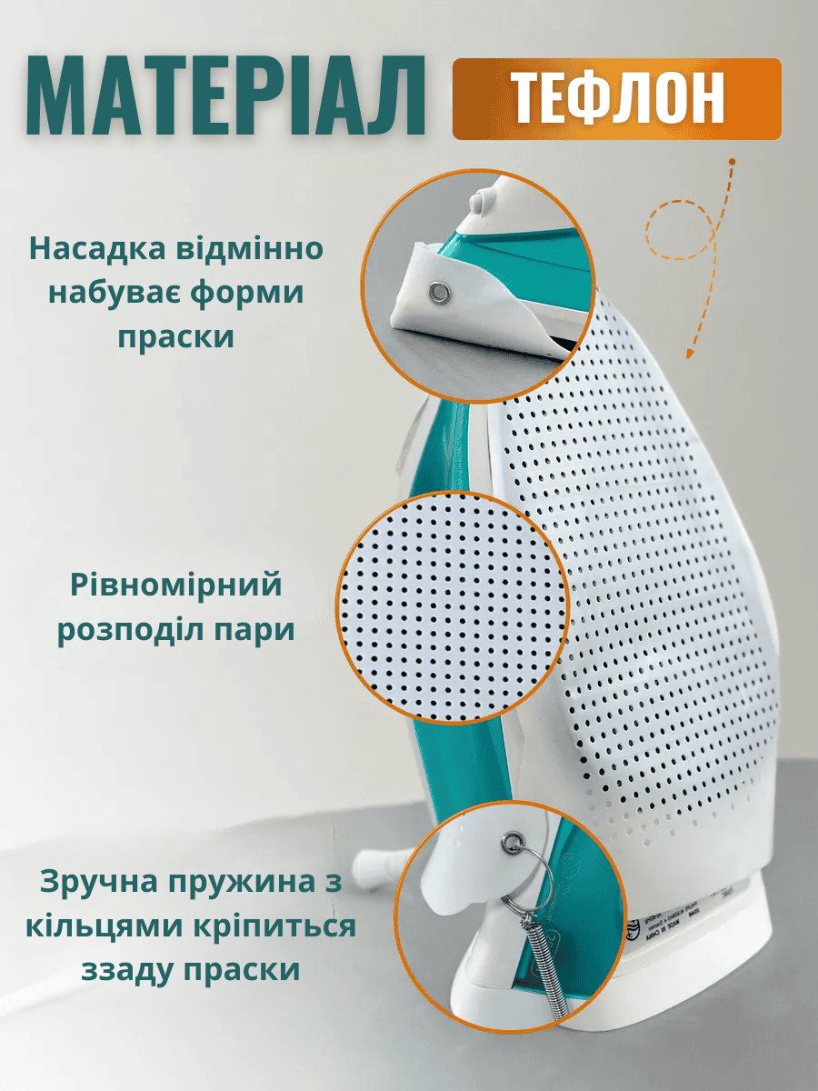Тефлонова накладка на праску