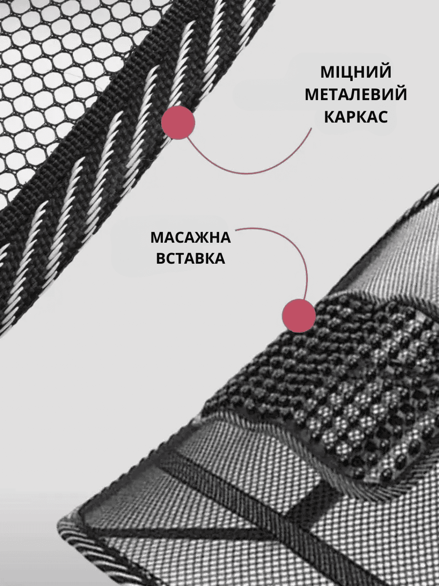 Спинка ортопедична для крісла та машини