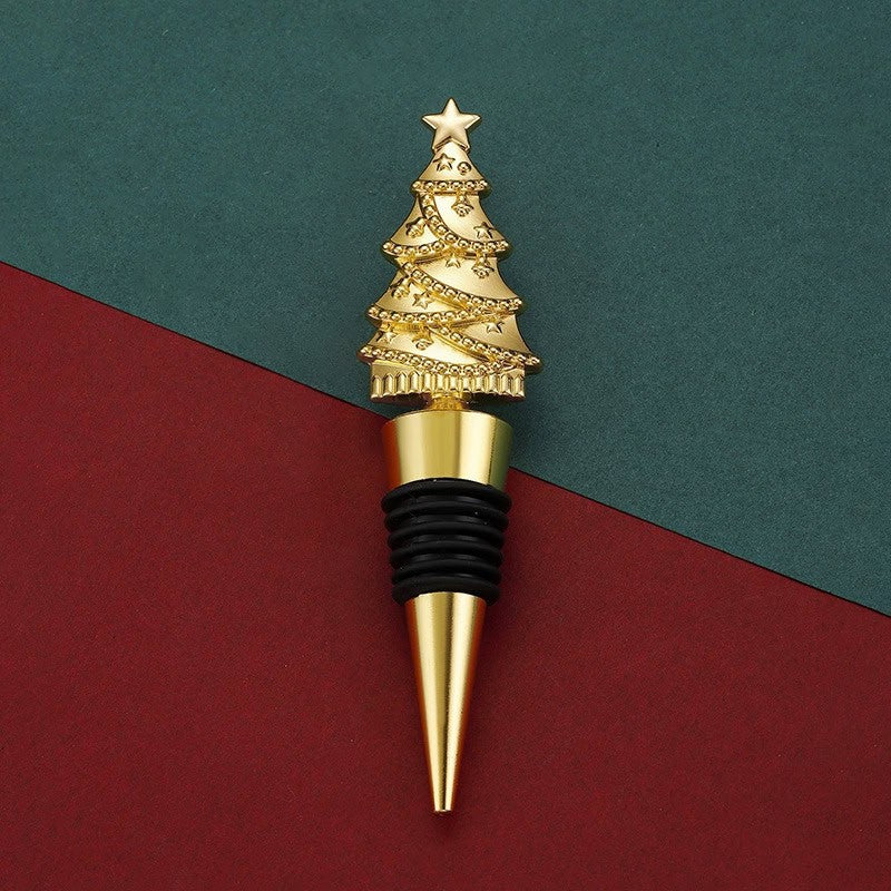 Новорічний набір пробок для вина, 3 шт