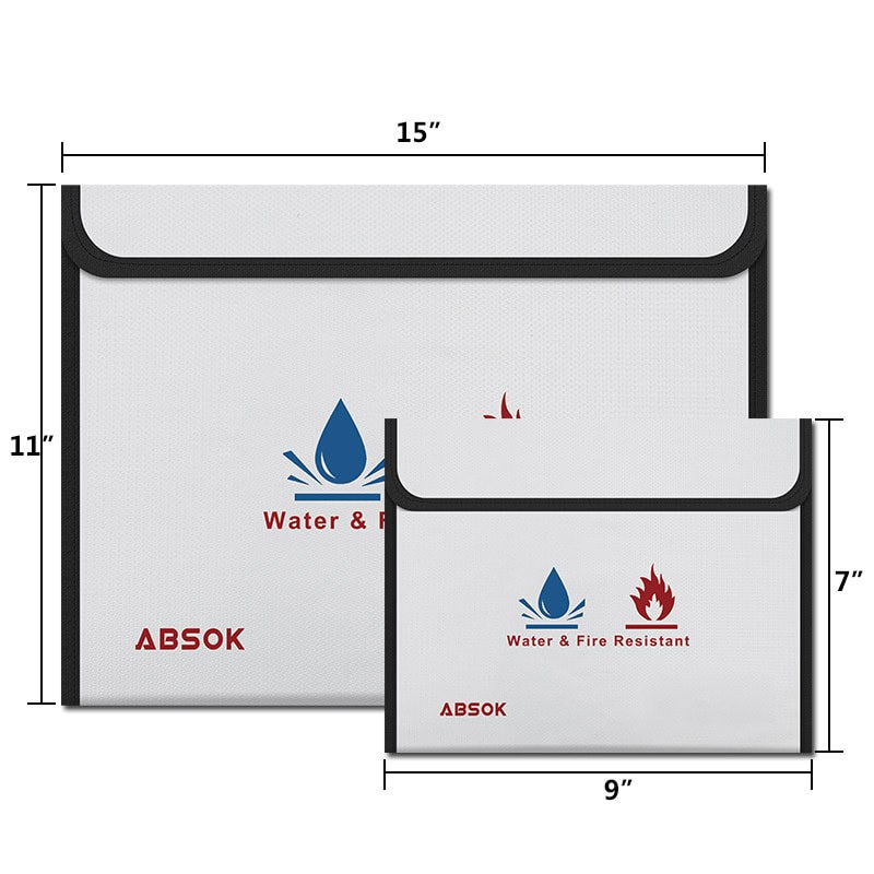 Набір вогнетривких та водонепроникних конвертів для документів