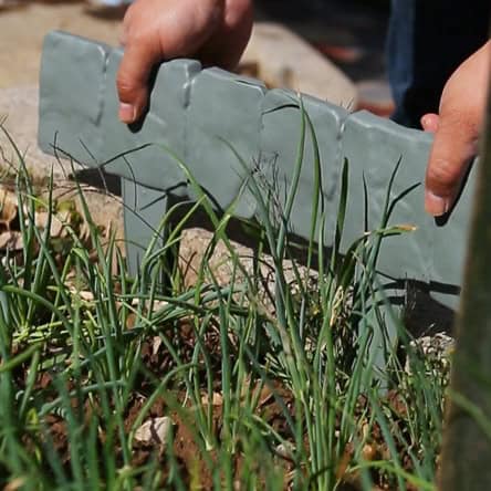 Бордюр садовий пластиковий