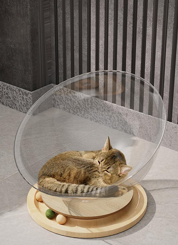 Лежанка-гніздо для котів