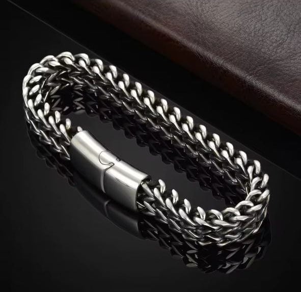 Чоловічий браслет із нержавіючої сталі