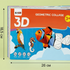 3D геометричні фігурні наліпки