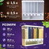 Кухонний органайзер для круп та сипучих продуктів прямокутний 6 секцій