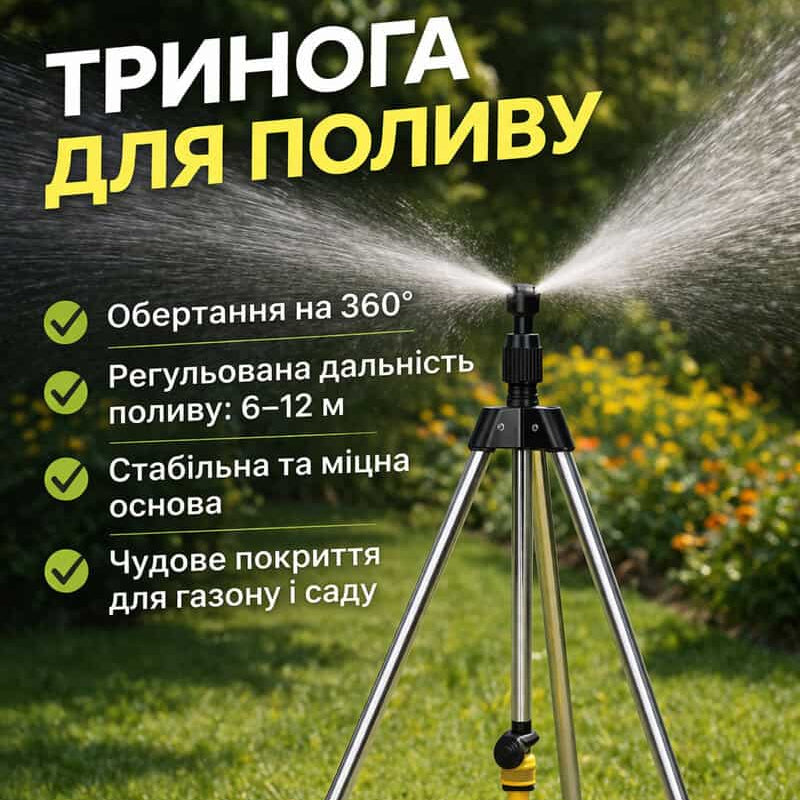 Тринога для зрошувача