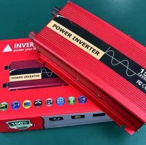 Інвертор перетворювач 12V → 220V 1500W