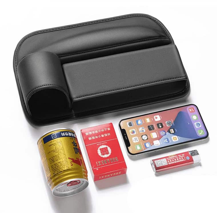 Автомобільна кишеня-органайзер між сидіннями з підстаканником