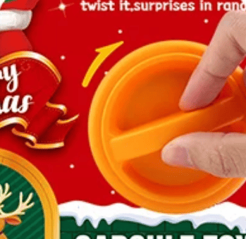 Адвент автомат з новорічними іграшками