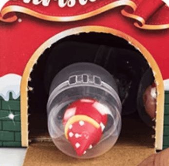 Адвент автомат з новорічними іграшками